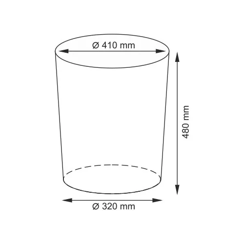 Плетеная корзина для белья с крышкой WasserKRAFT Leine WB-350-M, изображение 3
