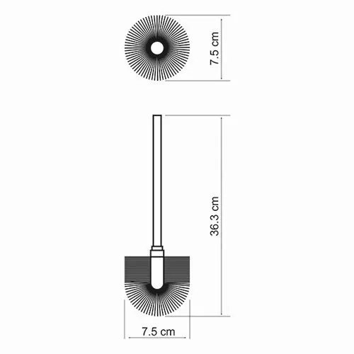 Щетка WasserKRAFT  K-026, изображение 3