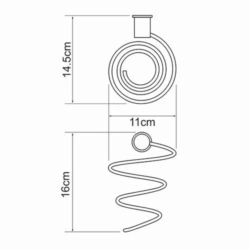 Держатель WasserKRAFT  K-1080, изображение 3