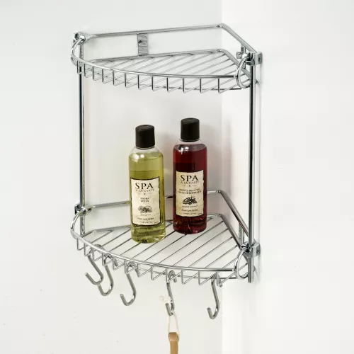 Полка металлическая двойная WasserKRAFT  K-1222, изображение 2