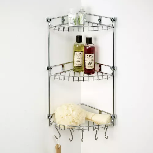 Полка металлическая тройная WasserKRAFT  K-1233, изображение 2