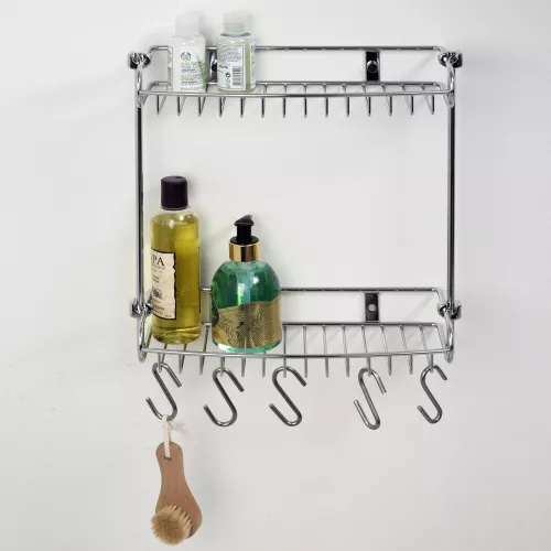 Полка металлическая двойная WasserKRAFT  K-1422, изображение 2