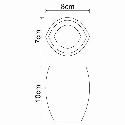 Стакан для зубных щеток WasserKRAFT  Eider K-33328, изображение 3