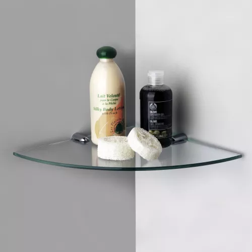 Полка  стеклянная угловая WasserKRAFT  K-533, изображение 2