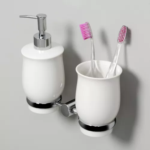 Держатель стакана и дозатора WasserKRAFT  K-24289, изображение 2