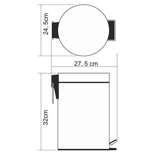 Ведро WasserKRAFT  K-637  7л., изображение 3
