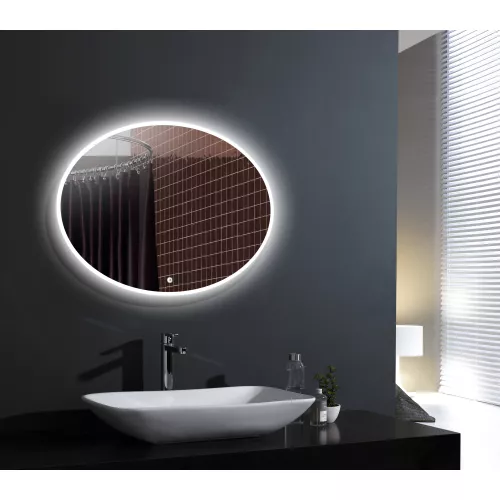 Мебель для ванной: Зеркало со встроенной подсветкой Esbano ES-2073 RDO 78х58 1 в магазине Акватория