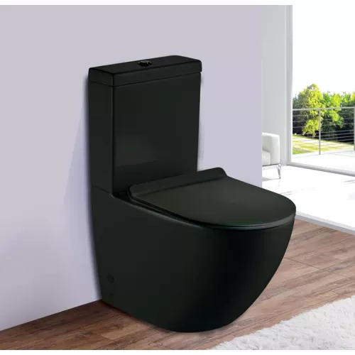 Унитаз напольный ESBANO RIPOLL-С (черный матовый), Выбрать цвет: Черный матовый
