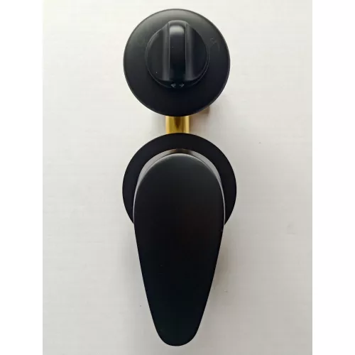 Душевая кабина Frank F400/1 Black 100х100 средний поддон/ прозрачное стекло, Цвет стекла: прозрачное, Цвет профиля: Черный, Тип поддона: Средний, Выбрать размер: 100х100, Внешний вид: с крышей, изображение 4