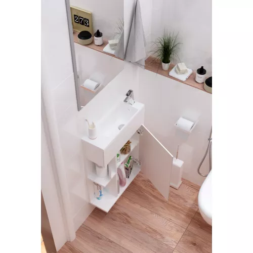 Тумба с раковиной 1Marka Stretto, Выбрать размер: 50, изображение 7