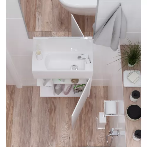 Тумба с раковиной 1Marka Stretto, Выбрать размер: 50, изображение 6