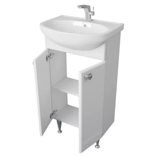 Тумба напольная без  раковины 45/50 1Marka Story с дверцами, Выбрать размер: 45, изображение 2