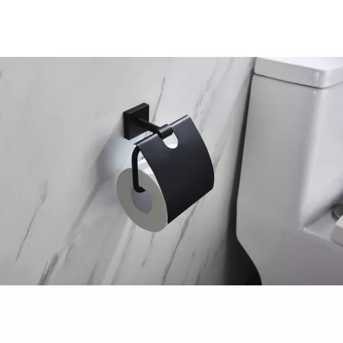 Бумагодержатель Timo Selene, Выбрать цвет: Черный, изображение 3