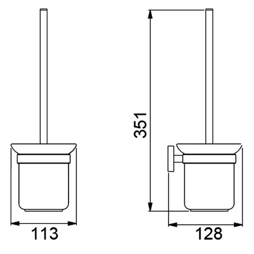 Щетка для туалета Timo Selene 12061/03, изображение 2