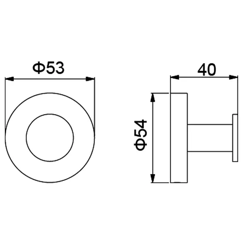 Крючок Timo Saona 13011, Выбрать цвет: Черный, изображение 3