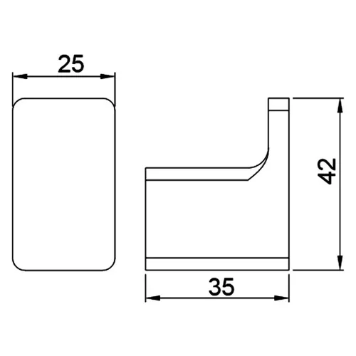 Крючок Timo Selene, Выбрать цвет: Черный, изображение 3