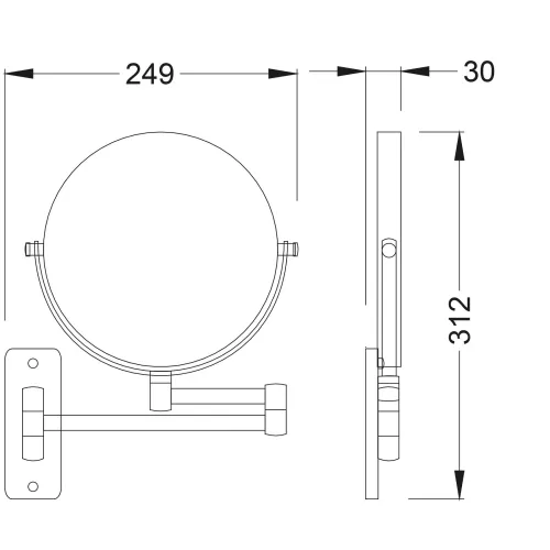 Зеркало Timo Saona 13076/03, изображение 2