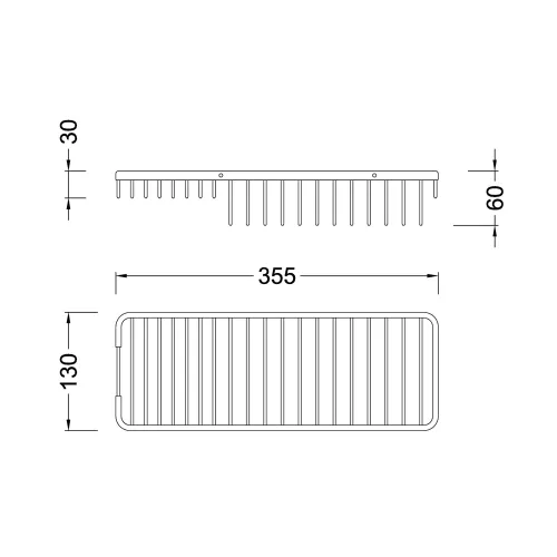 Полка Timo Nelson, Выбрать цвет: Антик, изображение 2
