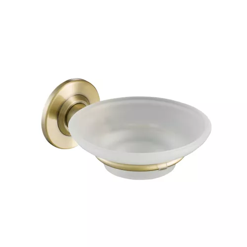 Мыльница круглая со стеклом Timo Nelson, Выбрать цвет: Антик