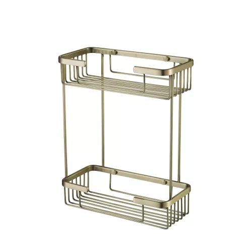 Полка двойная прямоугольная Timo Nelson, Выбрать цвет: Антик