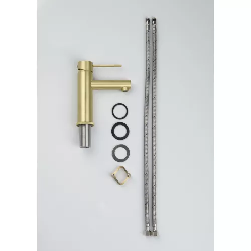 Смеситель для раковины Timo Saona 2361/17F, Выбрать цвет: Золото, изображение 4