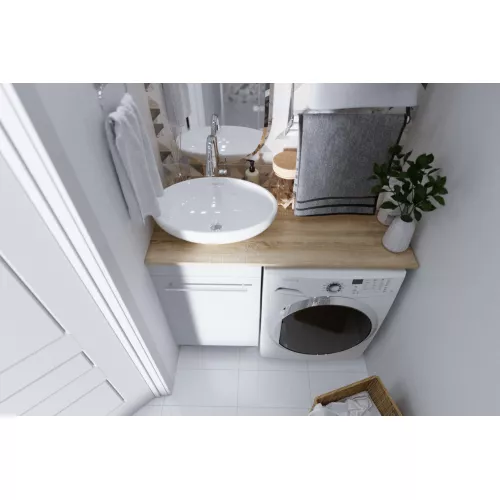 Тумба под столешницу  48Н 1д.  без раковины 1Marka Wash, изображение 2