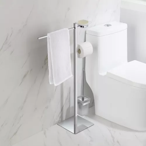 Стойка в ванную комнату Timo Selene, Выбрать цвет: Хром, изображение 4