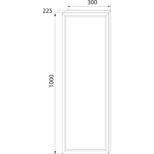 Пенал подвесной Marka One Milacco , Ориентация: левая, Выбрать цвет: Белый, изображение 3