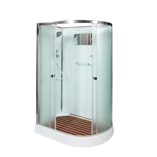 DTO Душевая кабина D102  120х80, Ориентация: левая, Комплектация: без крыши