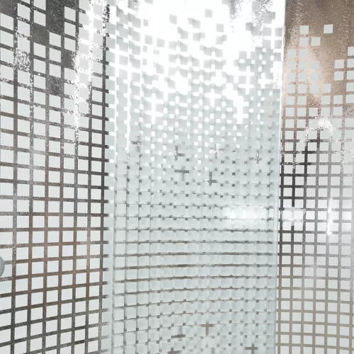 DTO Душевая кабина L920 , с рисунком , хром, 120*80, Ориентация: правая, Комплектация: стандартная, изображение 7