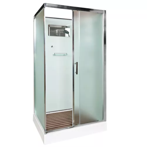 DTO Душевая кабина D119, Выбрать размер: 90х110, Комплектация: без крыши