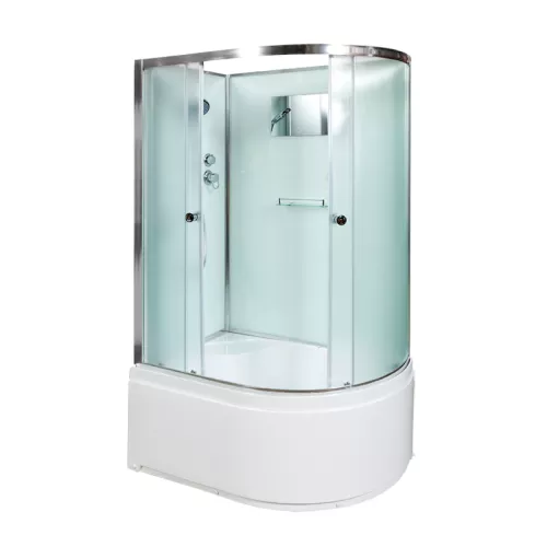 DTO Душевая кабина D120  120х80, Ориентация: левая, Комплектация: без крыши