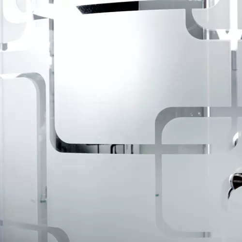 DTO  Душевая кабина EM1510 EM1580, Выбрать размер: 100х100, Комплектация: LED подсветка, изображение 7