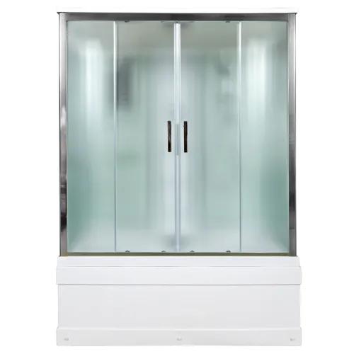 DTO Душевая кабина EM4517 / EM4515 высокий/матовое/хром, Выбрать размер: 85х150, Комплектация: гидромассаж, изображение 2