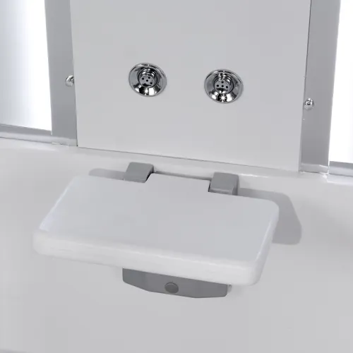 DTO Душевая кабина EM4517 / EM4515 высокий/матовое/хром, Выбрать размер: 85х150, Комплектация: гидромассаж, изображение 15