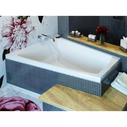 Ванна  акриловая Vayer Trinity L/R, Выбрать размер: 170х130, Ориентация: левая