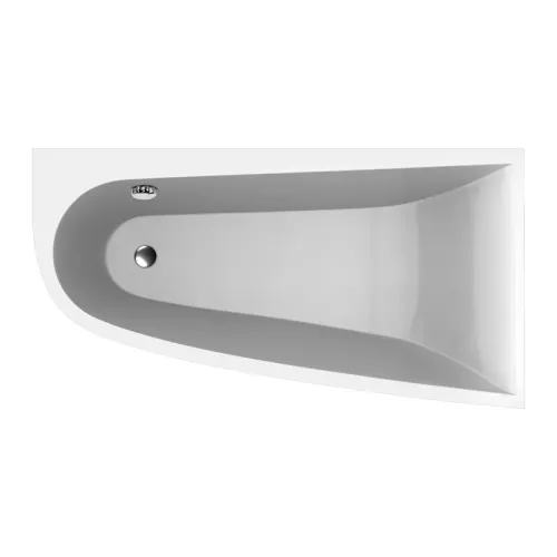 Ванна  акриловая ассиметричная Vayer Boomerang, Выбрать размер: 160*90, Ориентация: левая, изображение 2