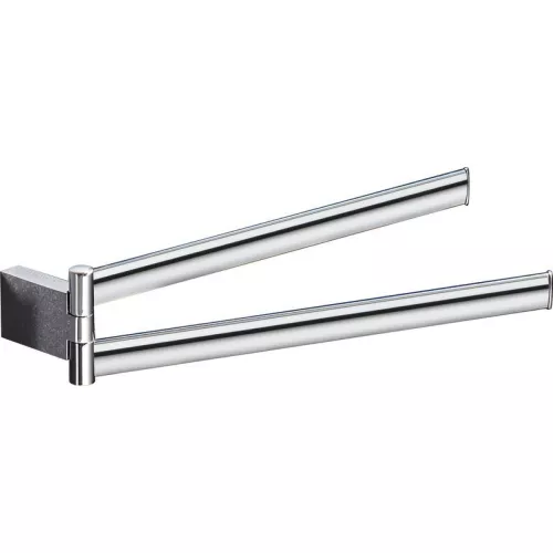 Gedy G-Kent  полотенцедержатель двойной поворотный  длина 36 5 см   хром