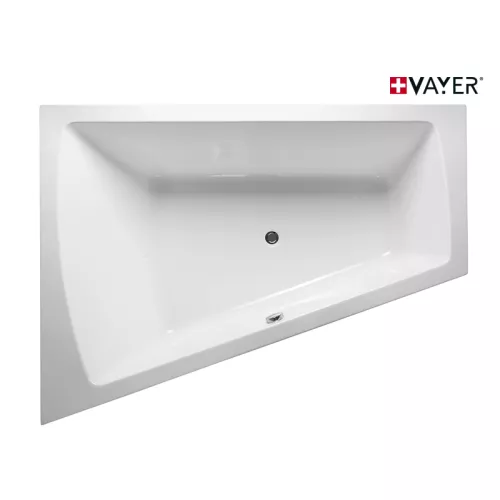 Ванна  акриловая Vayer Trinity L/R, Выбрать размер: 170х130, Ориентация: левая, изображение 2