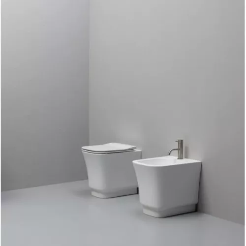 Санфаянс: Биде напольное White Ceramic Idea W1000201 1 в магазине Акватория