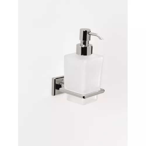 Gedy G-Colorado  настенный стеклянный дозатор   хром