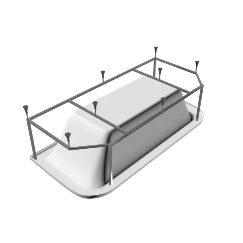 Ванна акриловая Vayer Options BTW  180*85, изображение 7