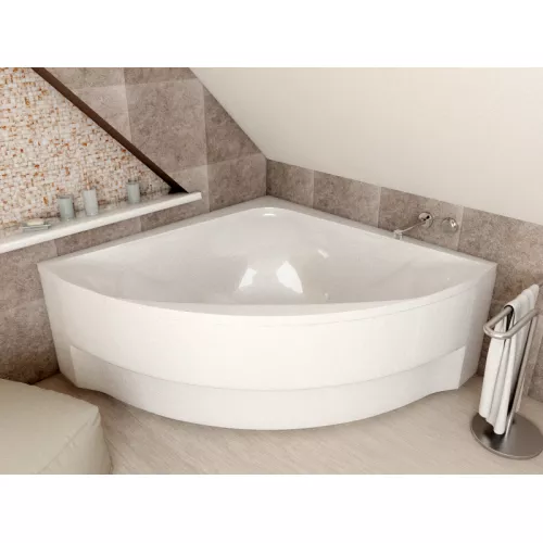 Ванна  акриловая угловая Vayer Boomerang, Выбрать размер: 140*140, изображение 6