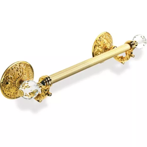 Stil Haus Noto Light  полотенцедержатель со стеклом Murano  длина 45 см  золото