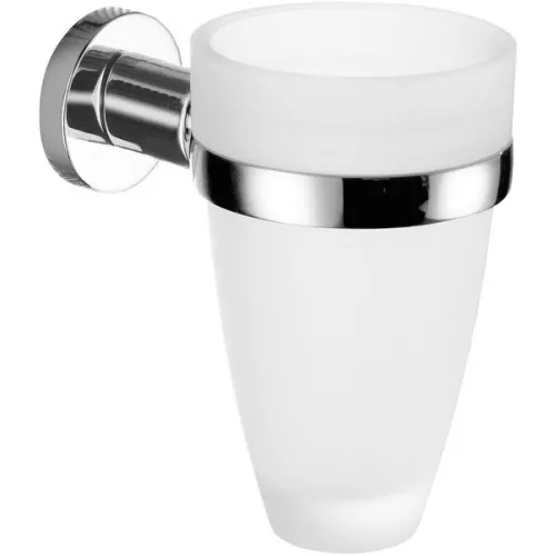 Gedy G-Demetra  настенный стеклянный стакан   хром