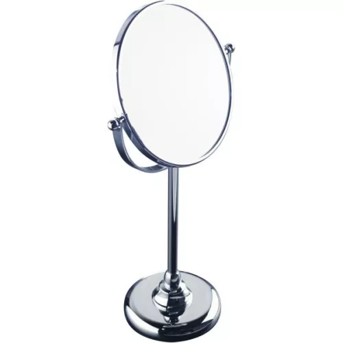 Stil Haus  настольное круглое поворотное косметическое зеркало (3x)   хром, изображение 2