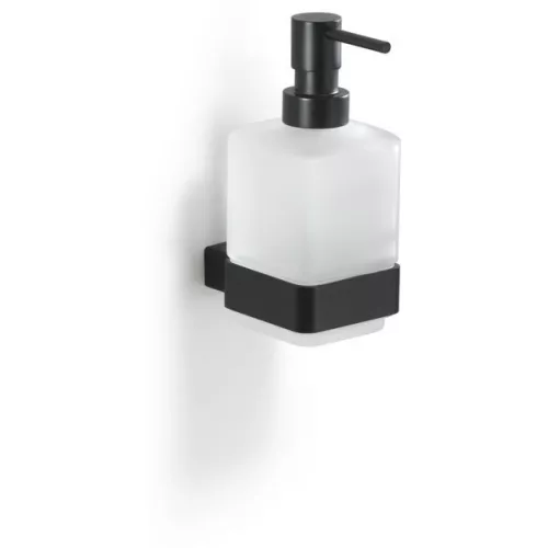 Gedy G-Lounge  настенный стеклянный дозатор черный матовый