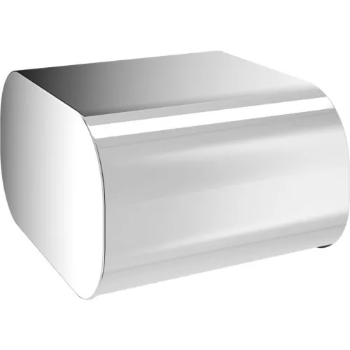 Gedy Outline  бумагодержатель с крышкой   хром