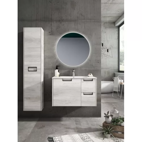 Мебель для ванной: Зеркало Xpertials SASER 80 см С LED подсветкой и датчиком вкл/выкл на полотне 1 в магазине Акватория