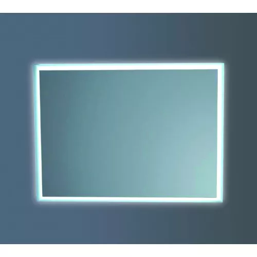 Мебель для ванной: Зеркало Xpertials AMIRA 100х80 см С LED подсветкой, с кнопкой вкл/выкл и антизапотевания на полотне 1 в магазине Акватория